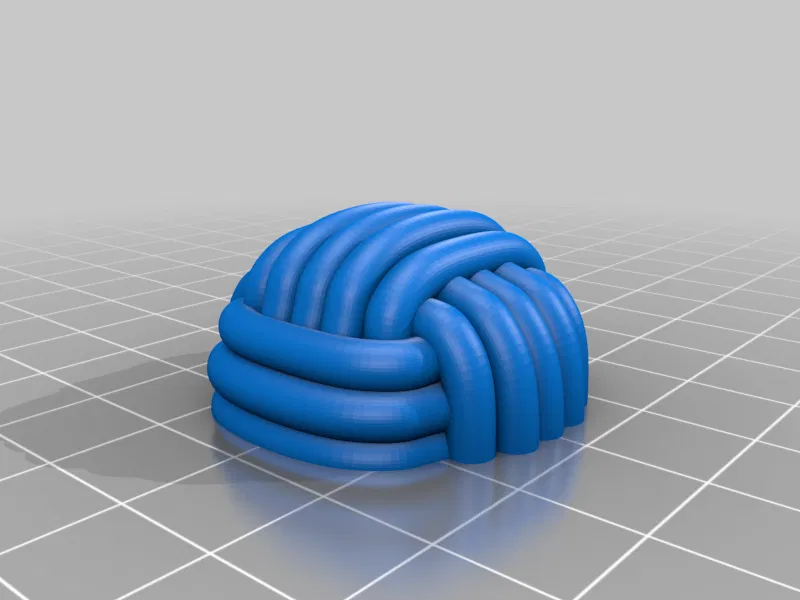 Móc khóa Monkey Fist (phong cách Paracord) - Image 3