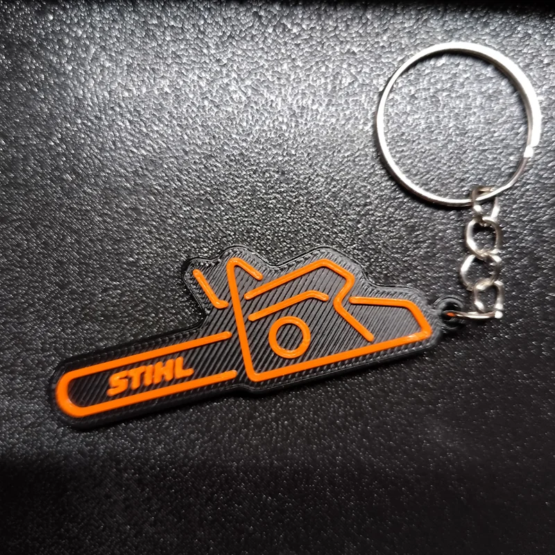 Móc Khóa Hình Máy Cưa STIHL - Quà Tặng Độc Đáo