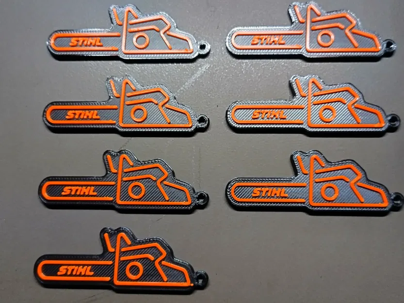 Móc Khóa Hình Máy Cưa STIHL - Quà Tặng Độc Đáo - Image 2