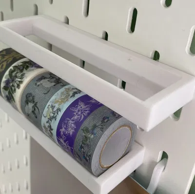 Kệ Treo Băng Keo Washi Cho Bảng Skadis Ikea