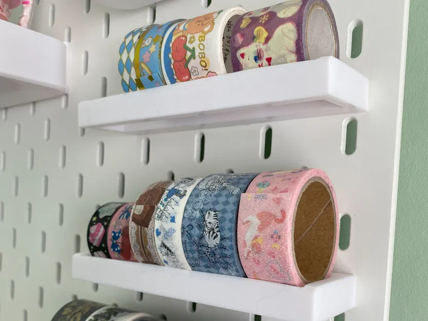 Kệ Treo Băng Keo Washi Cho Bảng Skadis Ikea - Image 2