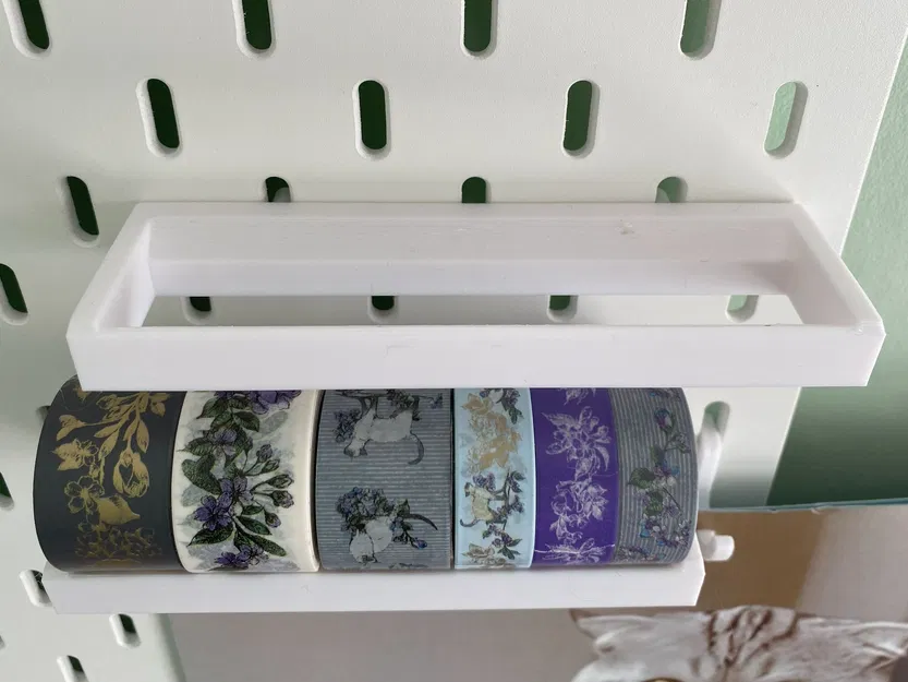 Kệ Treo Băng Keo Washi Cho Bảng Skadis Ikea - Image 3