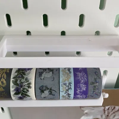 Kệ Treo Băng Keo Washi Cho Bảng Skadis Ikea