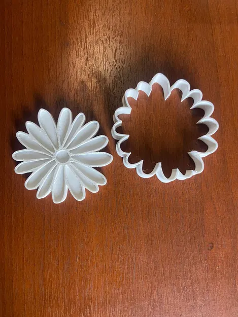 Khuôn cắt hoa (Flower cutter) in 3D - Image 1