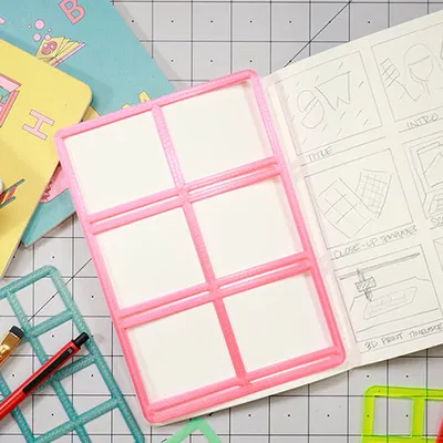 Template Sketchbook – Thumbnails & Story Boards