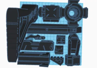 Bộ Phụ Kiện Tùy Chỉnh Cho Súng Nerf Stryfe - Image 2