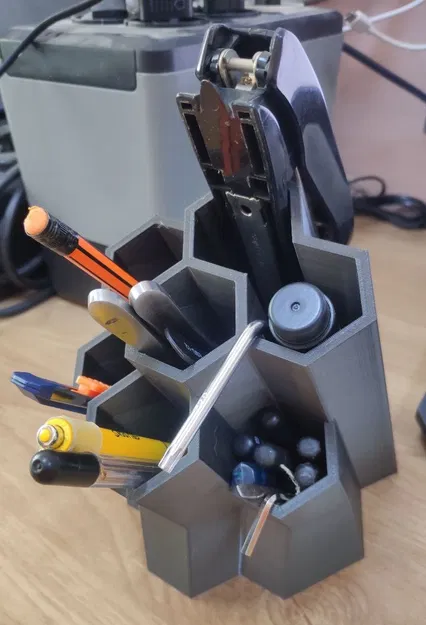 Kệ Đựng Đồ Văn Phòng Hình Lục Giác Đa Năng - Image 2