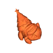 Mô Hình Bulbasaur Giáng Sinh Dễ Thương - Quà Tặng Độc Đáo