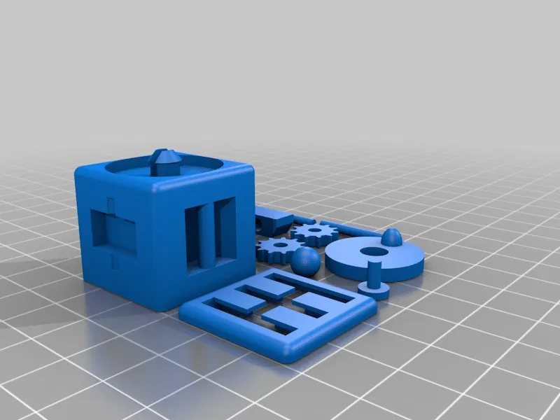 Fidget cube - In 100% (toàn bộ chi tiết đều in được) - Image 3