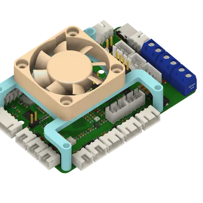 Pát gắn quạt 4010 cho BTT SKR Pico / RPi