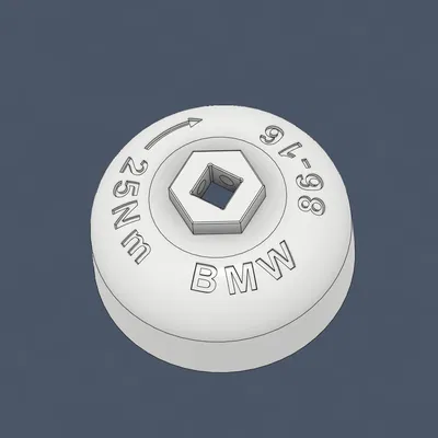 Tool mở nắp lọc dầu BMW - 86mm