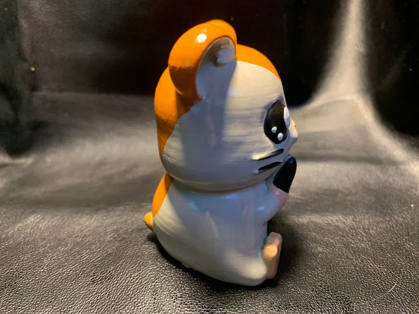 Hamtaro – mô hình hamster dễ thương để in 3D - Image 2