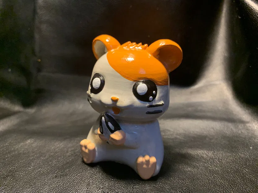 Hamtaro – mô hình hamster dễ thương để in 3D - Image 4
