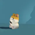 Hamtaro – mô hình hamster dễ thương để in 3D - Thumbnail 8