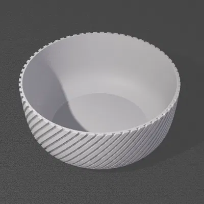 Tô Xoắn Ốc Độc Đáo - Chậu Cây Mini Trang Trí Bàn Ăn