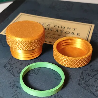 Hộp Geocache Vặn Ren Chắc Chắn - In 3D Tiện Lợi