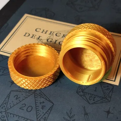 Hộp Geocache Vặn Ren Chắc Chắn - In 3D Tiện Lợi