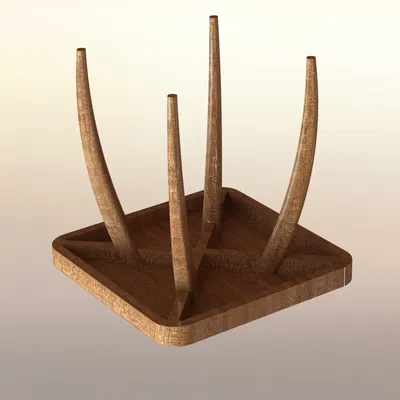 Bàn Halabala Pavouk Table (H-259) tỉ lệ 1:6