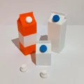 Hộp Sữa/Kem/Nước Ép Mini (Mini Milk/Cream/Juice Carton) - Thumbnail 1