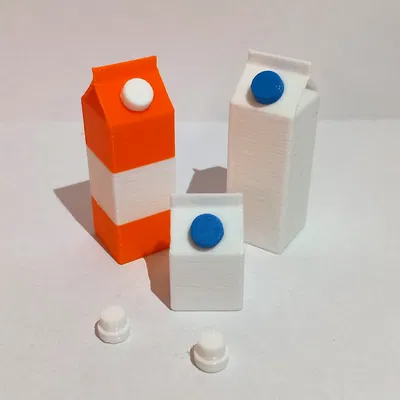 Hộp Sữa/Kem/Nước Ép Mini (Mini Milk/Cream/Juice Carton)