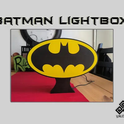 Hộp đèn logo Batman (Lightbox) – Led Lamp