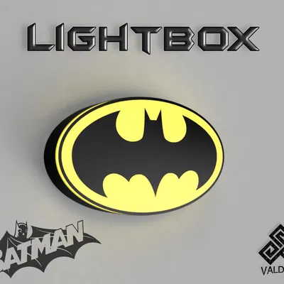 Hộp đèn logo Batman (Lightbox) – Led Lamp