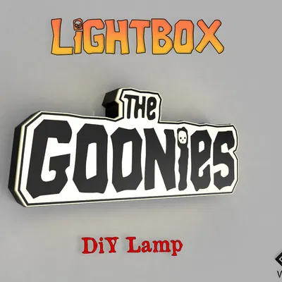 The Goonies Lightbox - Đèn LED Lamp
