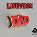 Lightbox Dungeons and Dragons - Đèn LED (D&D Logo) - Thumbnail 1