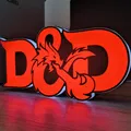 Lightbox Dungeons and Dragons - Đèn LED (D&D Logo) - Thumbnail 2