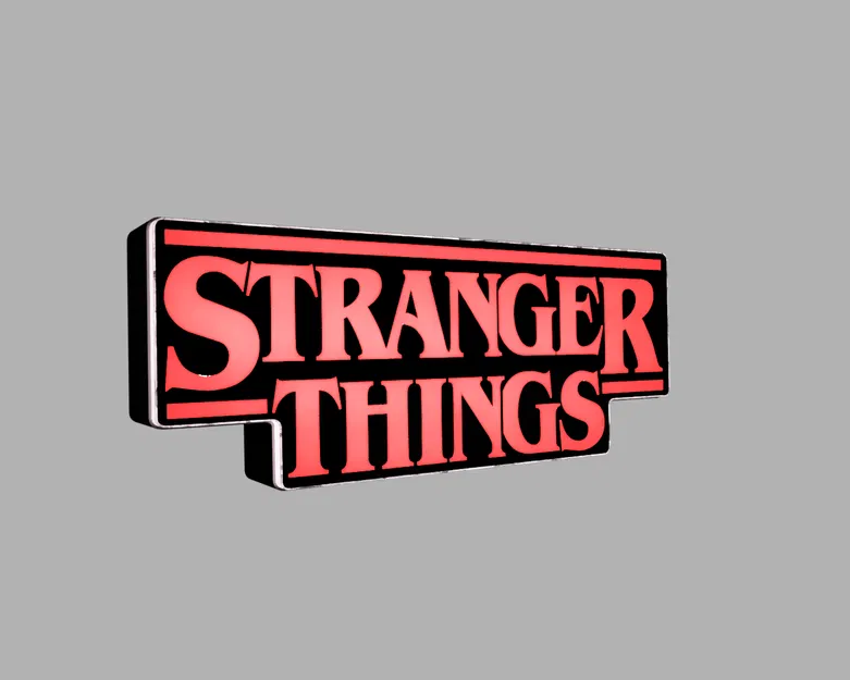 Stranger Things Lightbox - Đèn LED Lamp - Image 2