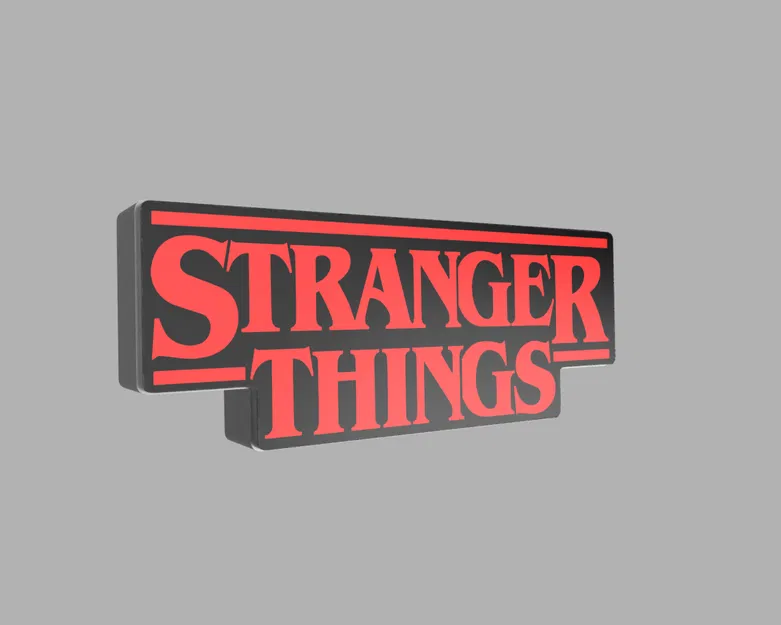 Stranger Things Lightbox - Đèn LED Lamp - Image 3