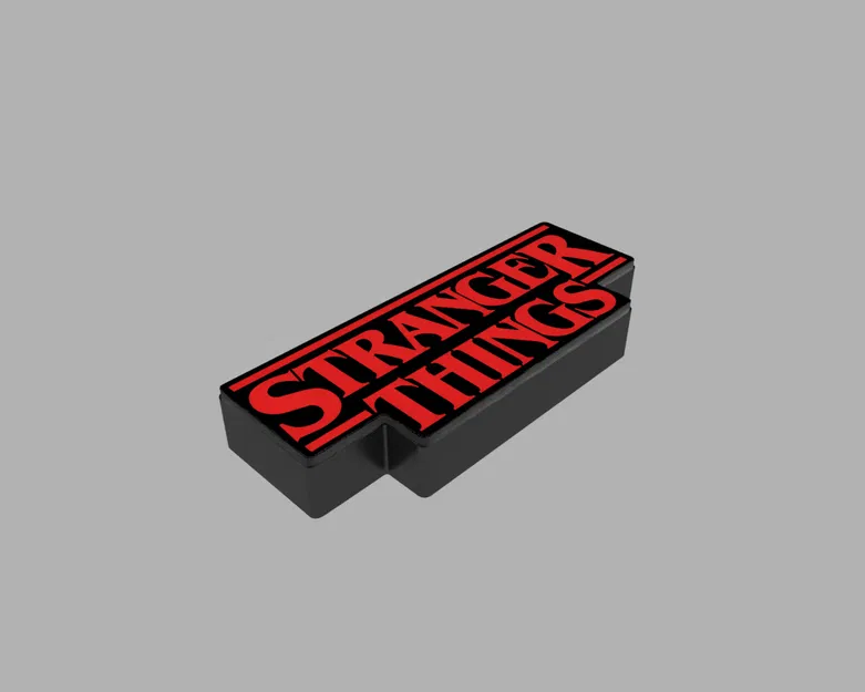 Stranger Things Lightbox - Đèn LED Lamp - Image 4