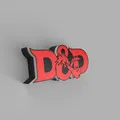 Lightbox Dungeons and Dragons - Đèn LED (D&D Logo) - Thumbnail 4