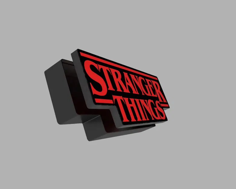 Stranger Things Lightbox - Đèn LED Lamp - Image 5