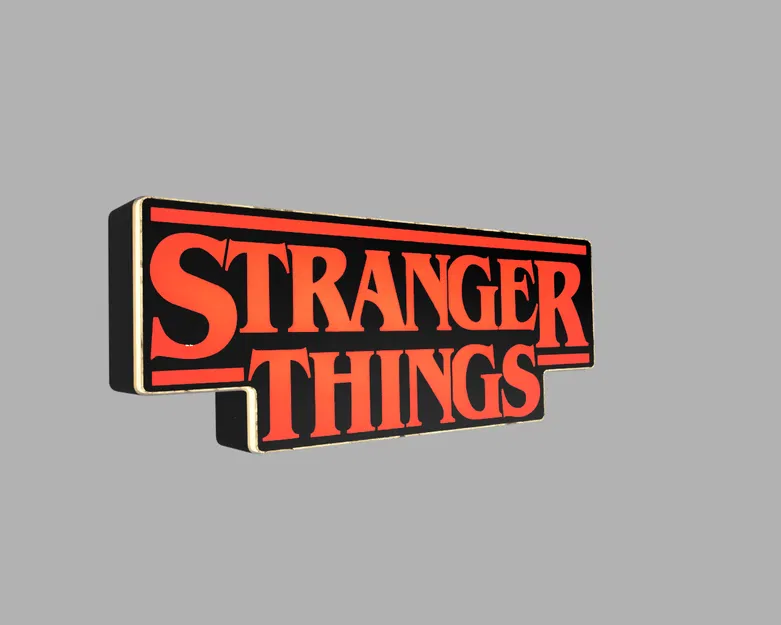 Stranger Things Lightbox - Đèn LED Lamp - Image 7