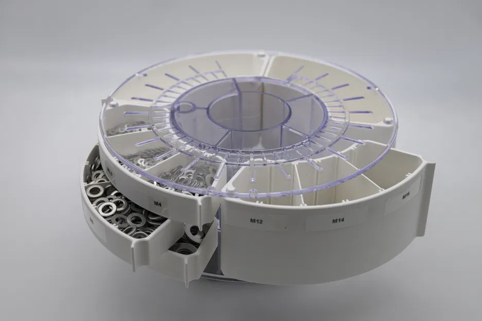 Ngăn kéo lưu trữ cho spool Extrudr M (Extrudr M Spool Storage Drawers) - Image 1