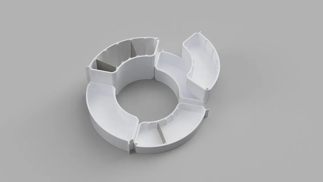 Ngăn kéo lưu trữ cho spool Extrudr M (Extrudr M Spool Storage Drawers) - Image 5