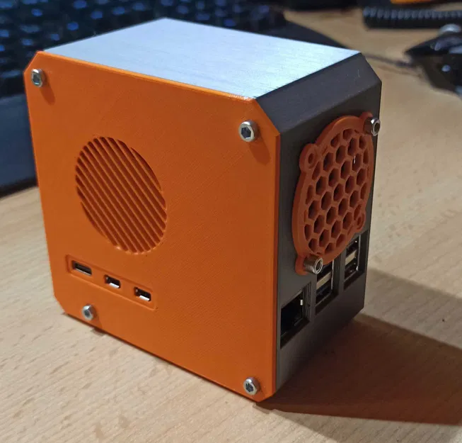 Vỏ Raspberry 5 cho Ice Tower và NVMe Board - Image 1