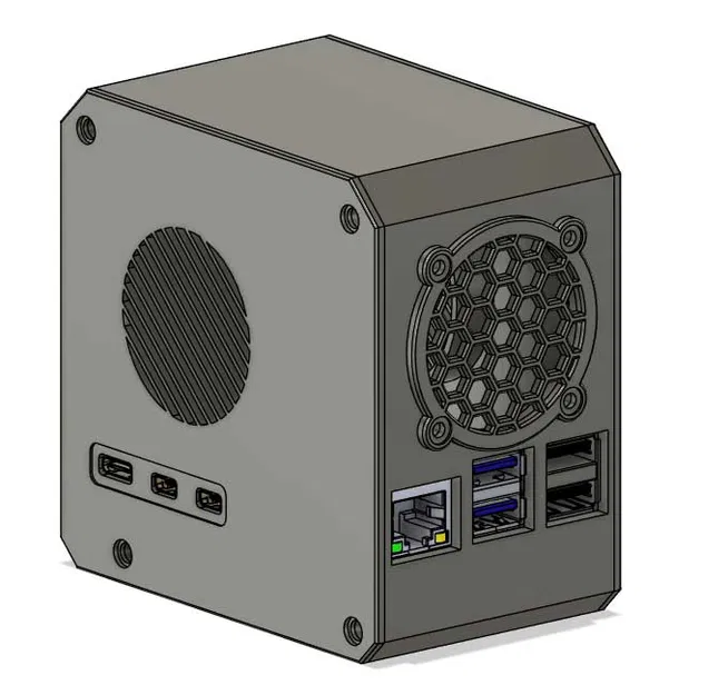 Vỏ Raspberry 5 cho Ice Tower và NVMe Board - Image 2