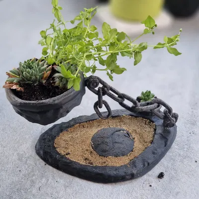 Zen “schwebender Topf” – update (Chậu bay Zen – bản cập nhật)