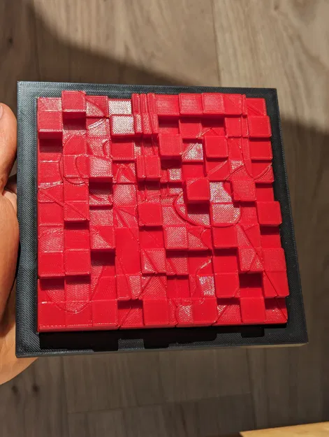 Puzzle – Mảnh ghép lạ với artwork hình học - Image 1