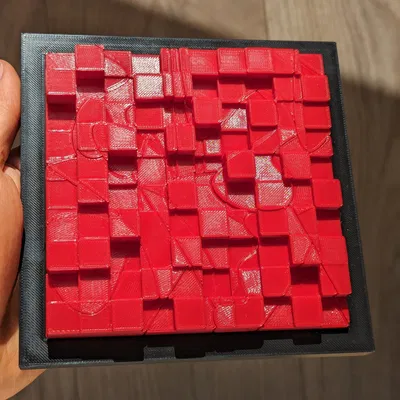 Puzzle – Mảnh ghép lạ với artwork hình học