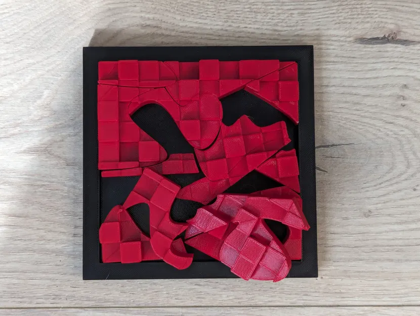 Puzzle – Mảnh ghép lạ với artwork hình học - Image 2