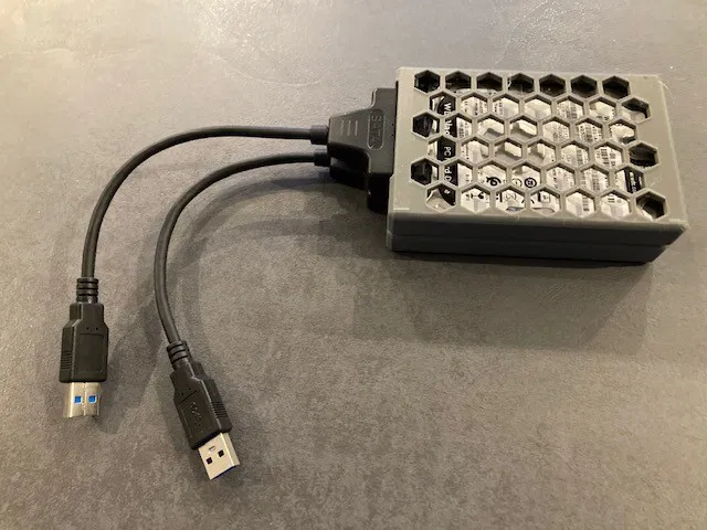 Vỏ Bọc Ổ Cứng SSD/HDD Mini JBOD In 3D Không Cần Vít - Image 2