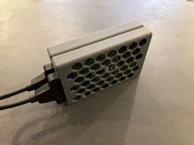 Vỏ Bọc Ổ Cứng SSD/HDD Mini JBOD In 3D Không Cần Vít - Image 3