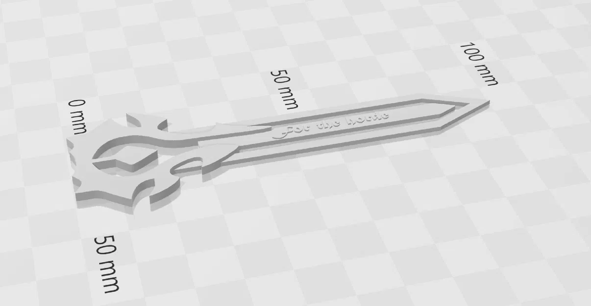 Dấu Trang World of Warcraft "For the Horde" - In 3D Độc Đáo - Image 1