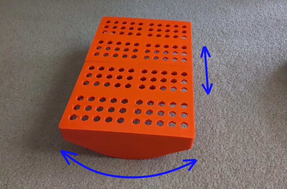 Bệ gác chân đung đưa công thái học (Ergonomic Foot Rocker Footrest) - Image 2