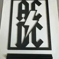 Mô Hình "ACDC" Trang Trí Tường Phong Cách Rock - Thumbnail 2