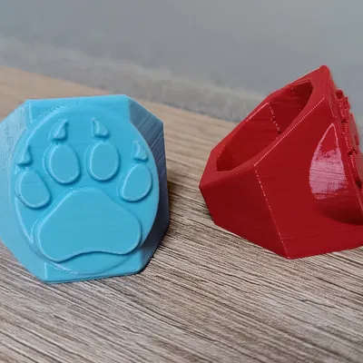 Woggle dấu chân sói cho Cub Scouts – bản 1 hoặc 2 màu