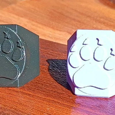 Woggle dấu chân sói cho Cub Scouts – bản 1 hoặc 2 màu